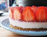 免烤箱 /草莓水晶乳酪蛋糕 (無鮮奶油TEST版)食譜步驟4照片