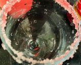 A picture of step 2 of Strawberry Soda.