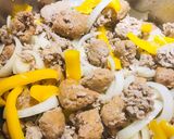 A picture of step 3 of Ground Turkey Sausage Pasta Sauce.