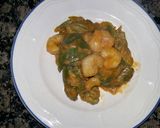 Foto del paso 4 de la receta Alcachofas con gambas