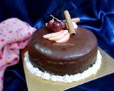 Foto langkah ke 8 dari resep Brownies kukus siram coklat ganache 🍫.