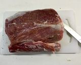 Foto del paso 1 de la receta: Lomo glaseado con salsa de naranja