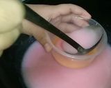 Foto langkah ke 2 dari resep Milkimas Puding Rainbow Fla Keju.