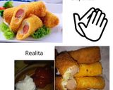 Foto langkah ke 5 dari resep 1. Roti Tawar Sosis Keju/ "Bread Cheese Suasage".