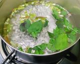 A picture of step 2 of Holy Basil (Tulsi) masala Chai.