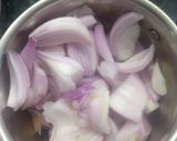 A picture of step 4 of Lobia masala.