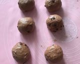 Foto langkah ke 5 dari resep Roti sobek choco chips lembut, tanpa telur.