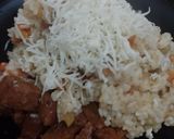 Foto del paso 4 de la receta: Arroz primavera con chorizo (vegano🌱)