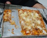 Foto langkah ke 9 dari resep Pizza tuna mayo kotak 😅.