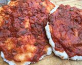 Foto del paso 8 de la receta: Pizza sin horno y sin gluten. Súper fácil!