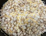 A picture of step 1 of Sticky Rice with Lotus Seeds and Mung Beans.