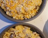 عکس مرحله 13 از دستور Mac & Cheese (مک اند چیز) با گوشت قلقلی 🍝🧀