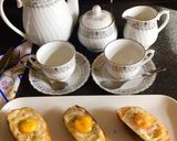 A picture of step 4 of Twice Baked Breakfast Potatoes.