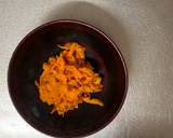 Carrot seasoned with sesame sauce recipe step 3 photo