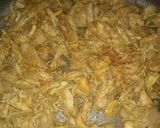 A picture of step 4 of Chicken filling for buns.