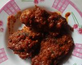 Foto langkah ke 7 dari resep Ayam Panggang Teflon Bumbu Rujak.