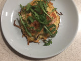 Mini pizzas de coliflor