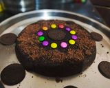 A picture of step 6 of Oreo cake.