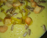 Foto del paso 5 de la receta: Crema de puerros a la plancha