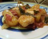 Foto del passaggio 7 della ricetta #Bocconcini di #pollo con #patate e #pomodorini ciliegino