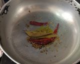 A picture of step 2 of Panch Phoron Piyaz Die Masoor Dal Bengali Style.