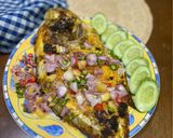Foto langkah ke 4 dari resep Ikan Kuwe Panggang.