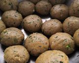 A picture of step 4 of Bajre ki vadi.