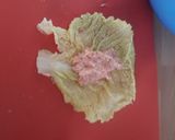 Foto del passaggio 4 della ricetta Involtini di verza ripiena di mamma Jò