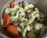 Foto langkah ke 1 dari resep Ayam cah jamur / kembang kol.