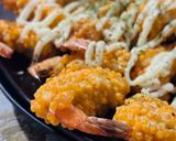 Foto langkah ke 5 dari resep Udang Bubble Crumbs.