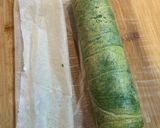 Foto del paso 6 de la receta: Rollo de espinacas, salmón y queso para untar