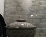 A picture of step 6 of White rice (without rice cooker).