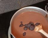 Foto langkah ke 3 dari resep Puding Brownies.
