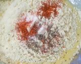 A picture of step 2 of Bread Pakoda.