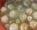Meatball and Mushroom Soup recipe step 2 photo
