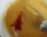 A picture of step 2 of Stuffed bread pakora.