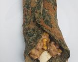 Foto del paso 3 de la receta: Wraps de harina integral y espinaca