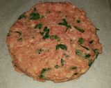 Foto del paso 1 de la receta: Hamburguesa de espinacas y crema de verduras