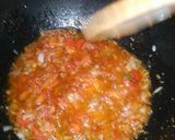 A picture of step 3 of Fry chana chat.