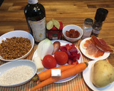 Foto del paso 1 de la receta: Lentejas con arroz