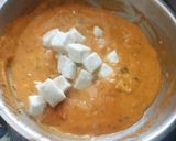 A picture of step 3 of Shahi Paneer.