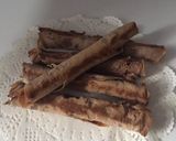 A picture of step 3 of Chocolate wafers.