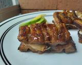 Foto del paso 8 de la receta: Plátanos maduros asados y rellenos de queso y dulce de guayaba🧀🍌🍯