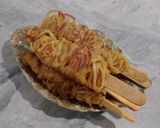 Foto langkah ke 5 dari resep Sate Gulung Mie.