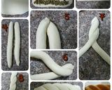 صورة لخطوة 8 من وصفة معجنات باشكلها المختلفة مع توضيح لطريقة تشكيل المعجنات والصمون