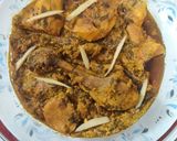 A picture of step 9 of Methi Chicken.