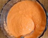 A picture of step 1 of Tri color idli sambhar with chutney.