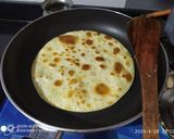 A picture of step 3 of Kolkata Egg Rolls.