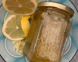 A picture of step 1 of Hot honey, lemon and ginger tea.
