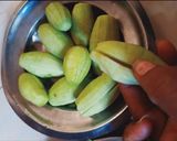 A picture of step 1 of Bharwa Parwal (Stuffed Pointed Gourd).